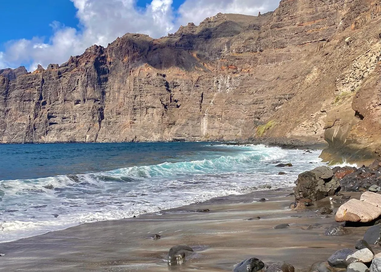 شقة Acantilado de los Gigantes Luxury Beachfront Ocean View