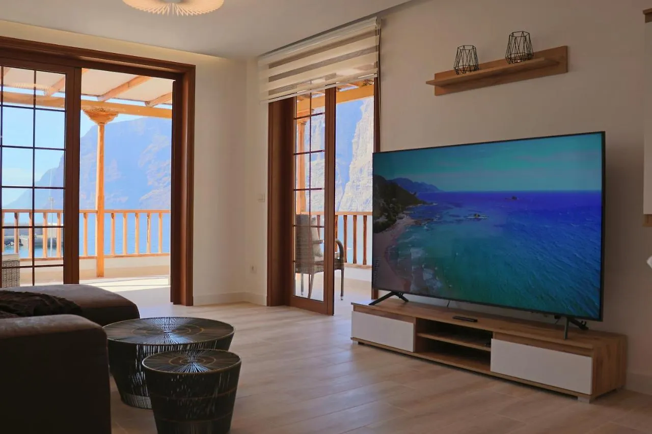 شقة Acantilado de los Gigantes Luxury Beachfront Ocean View إسبانيا
