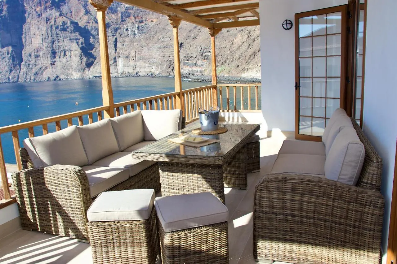 شقة Acantilado de los Gigantes Luxury Beachfront Ocean View إسبانيا