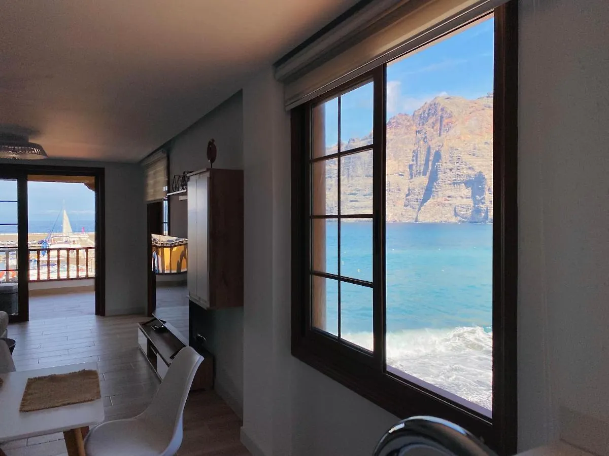 شقة Acantilado de los Gigantes Luxury Beachfront Ocean View